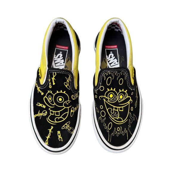 Vans Other - VANS X SPONGEBOB SQUAREPANTS Slip-On Sneakers Mens 4 35 Gigliotti Running Shoes